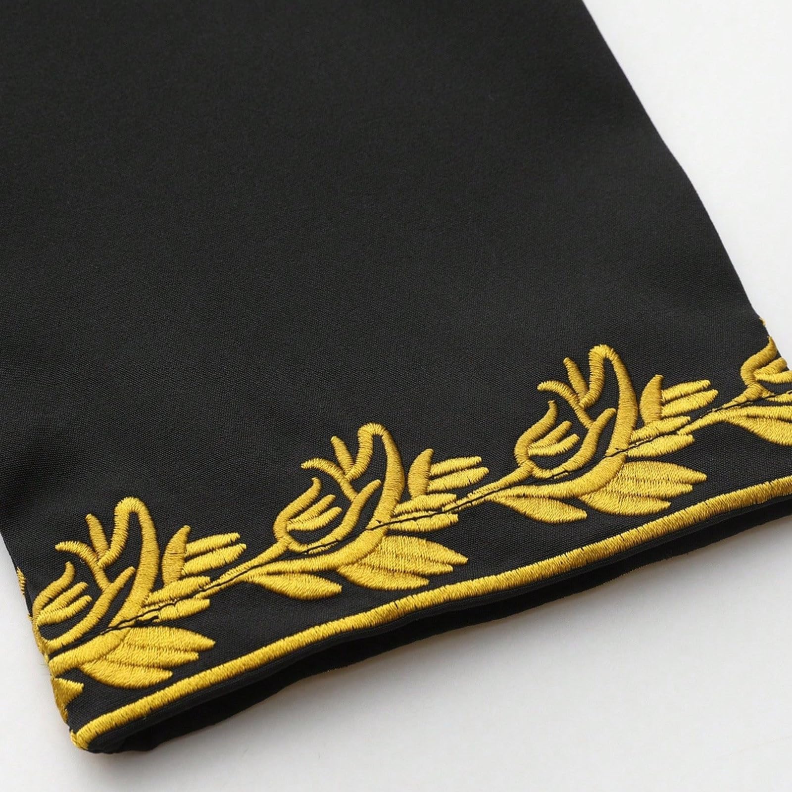 Generisch Traje étnico para hombre bordado de manga larga pantalones de estilo casual de juneteenth tradicional conjunto de dos piezas para el tiempo libre versátil portátil elegante