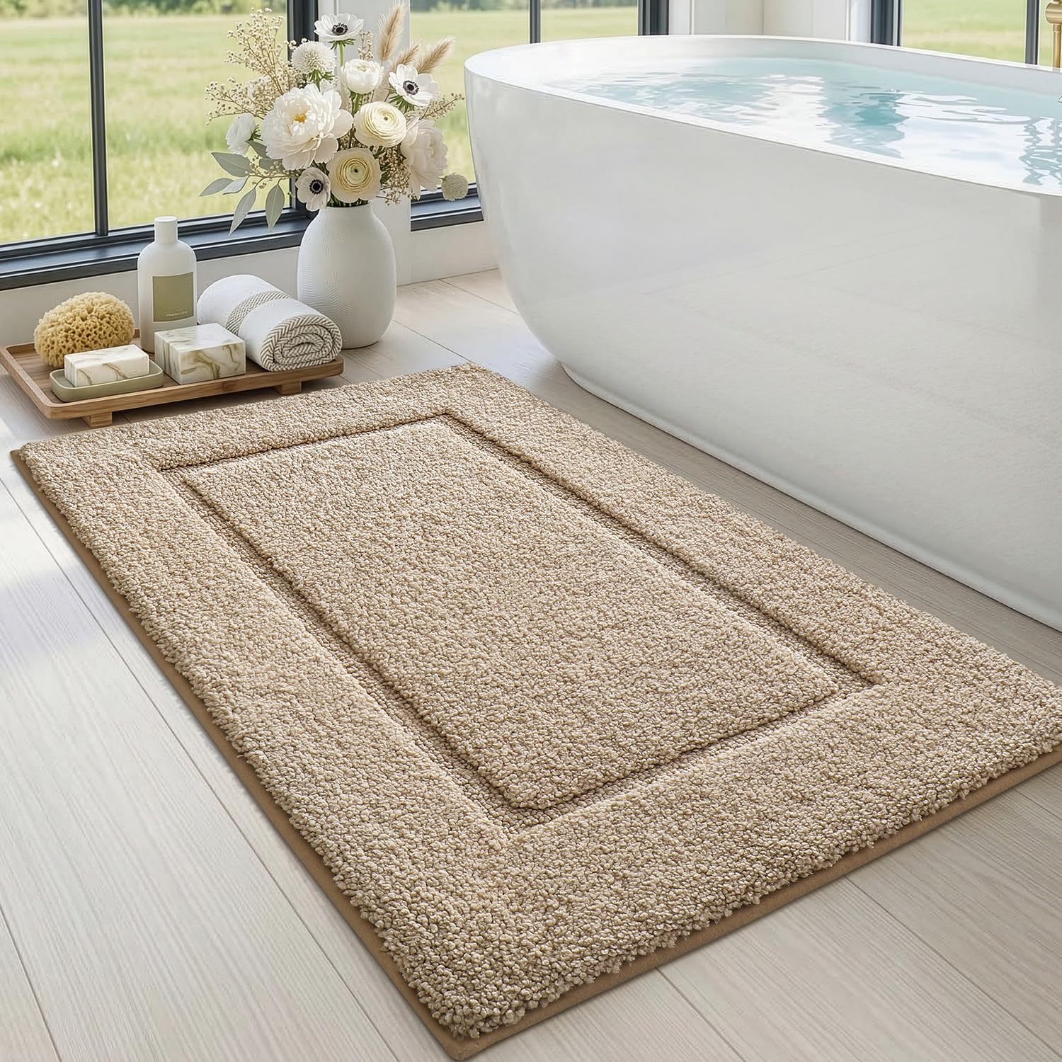 [未使用]Smart Bath Mat SBM24W01LJ Amazon.com: DEXI Bath Mat 43x24, Soft Absorbent Bathroom Rugs Non