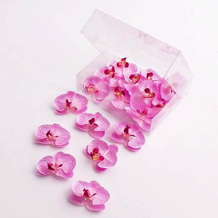 Artplants De Fleurs D Orchidee Phalaenopsis Artificielles Rose Lot De 18 Dans Une Boite Fleurs Artificielles Orchidee Artificielle Amazon Fr Cuisine Maison