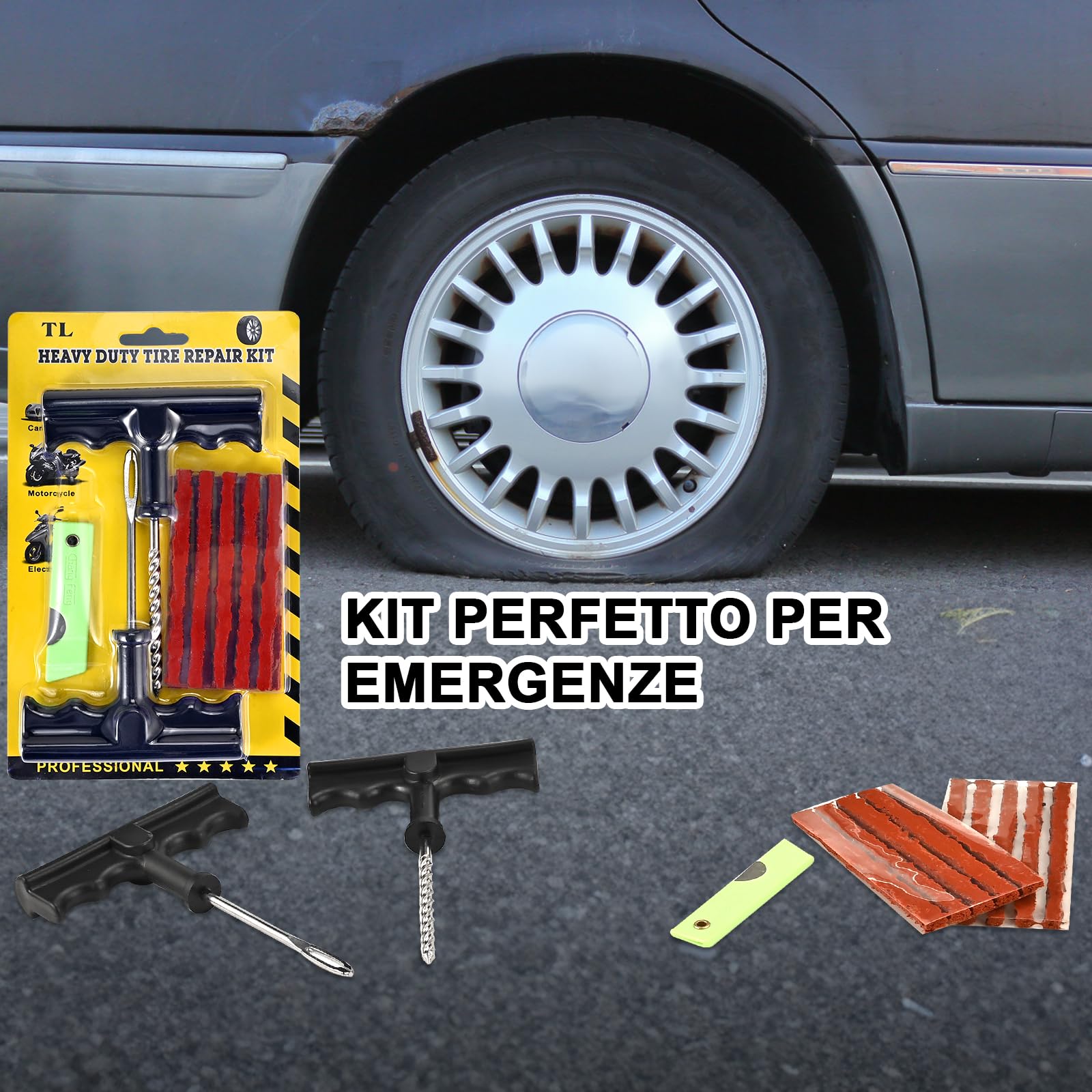 Kit Di Riparazione Pneumatica A Parete Laterale Italia