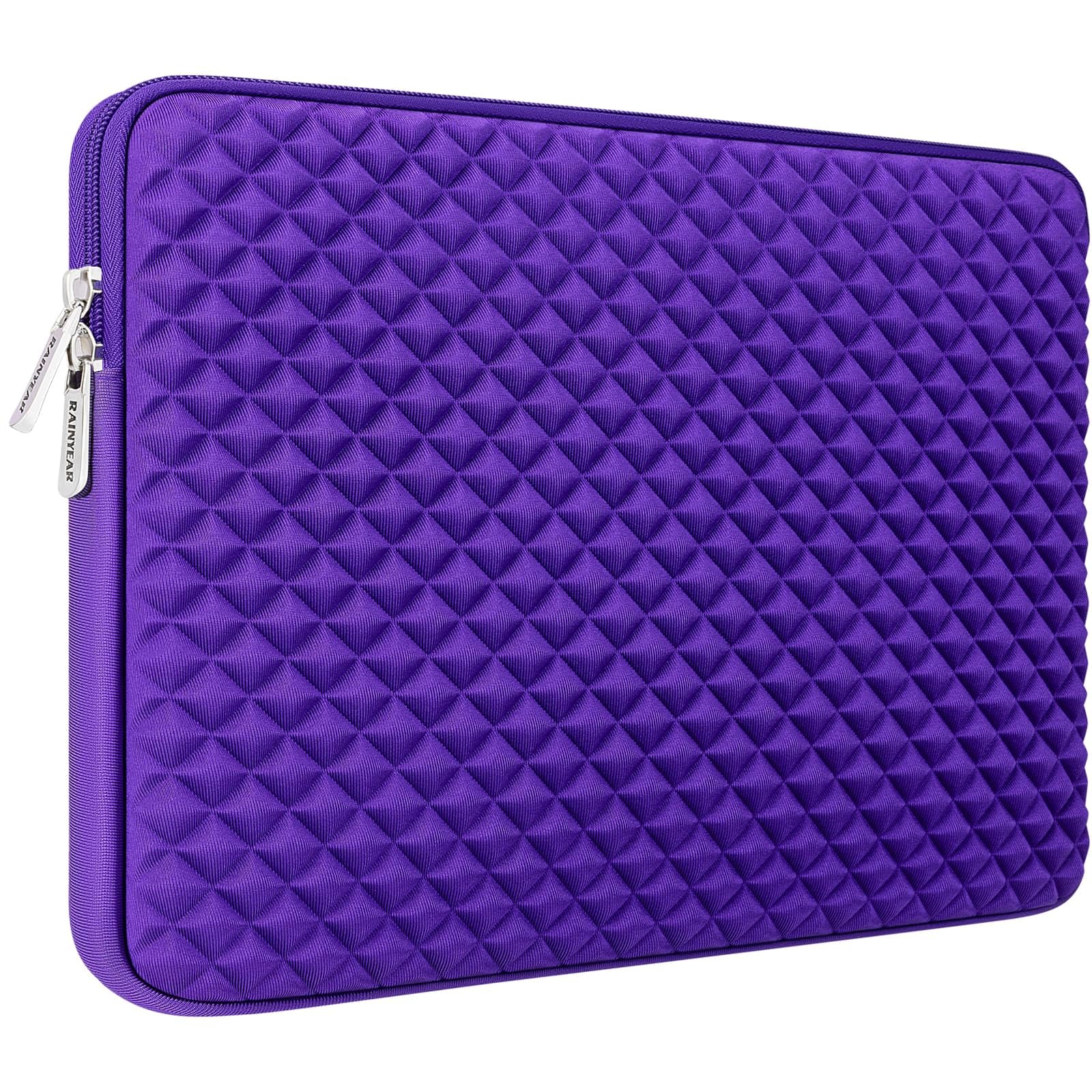 Housse pour ordinateur portable 15,6 pouces violette RAINYEAR antichoc - 7