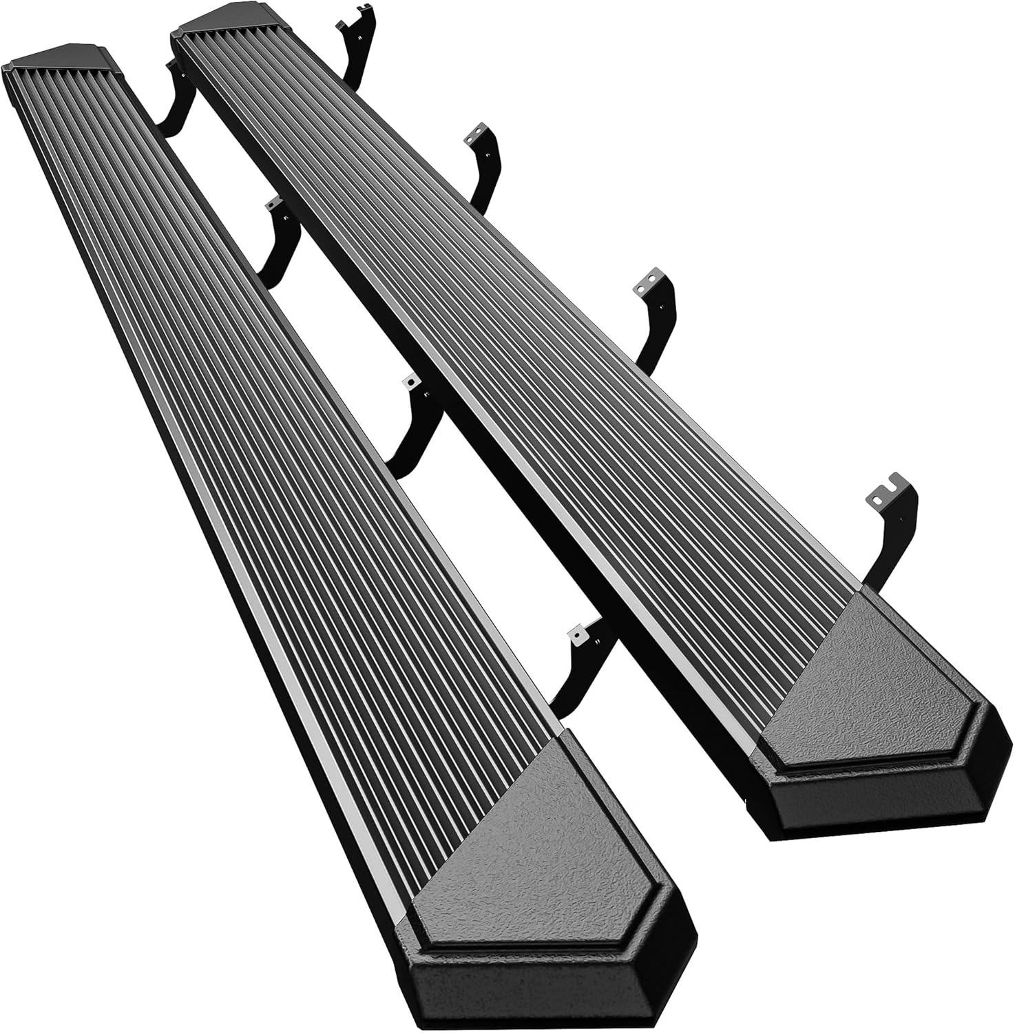AUTOSAVER88 Tundra Running Boards Compatible with 2022 2023 2024 2025 2026 CrewMax Cab, Side Step W/Pad Design, Black Steps Bars Nerf Bar Rails