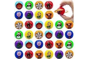 32 Pcs Christmas Mini Fidget Spinners Ball Toys for Boys Girls -...