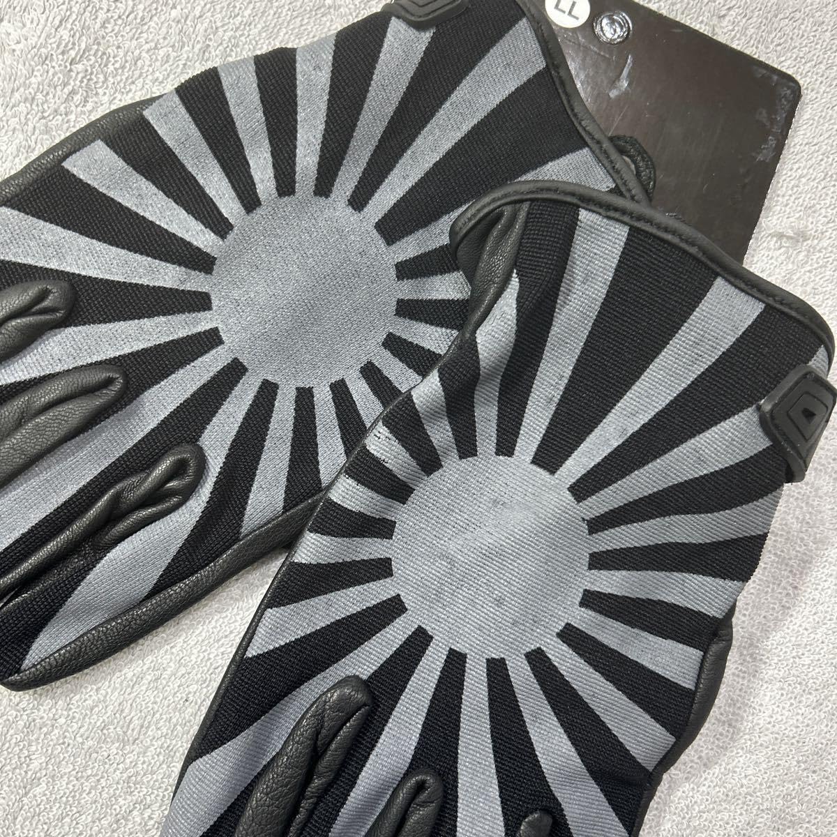 Amazon.co.jp: MOTO-FIELD 日章旗 ライディンググローブ GRAY LL