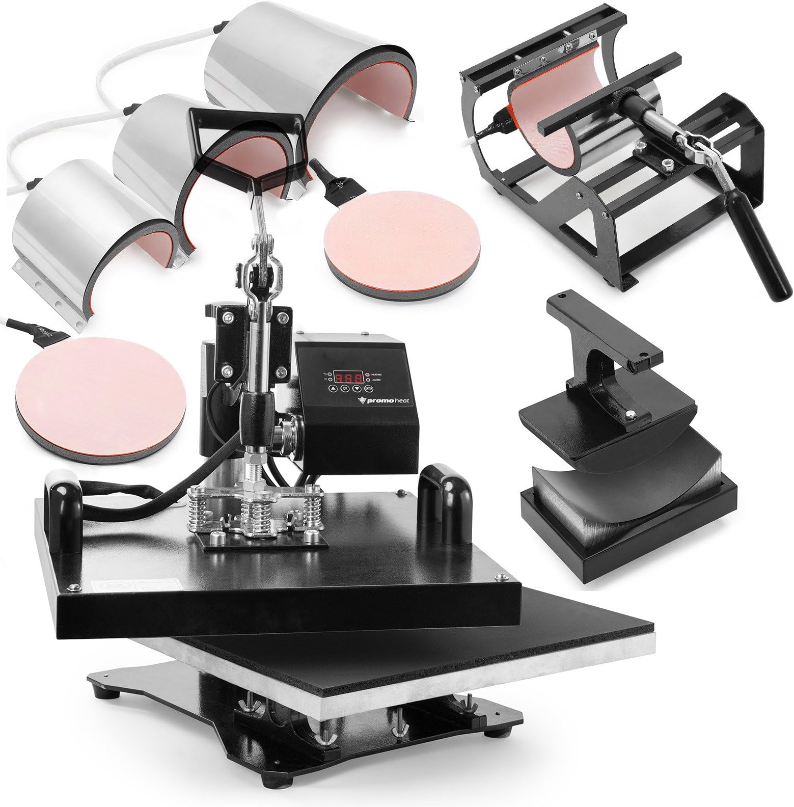 Promo Heat Professional 8 in 1 Multifunction Sublimation Heat Press Machine - Model PRO-1588X