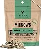 Premios para gato Vital Essentials de pejerrey liofilizado, bolsa de 0.5 oz | Un solo ingrediente, proteína de alta calidad, sin granos, saludable, hecho en EE. UU. con ingredientes de EE. UU. y globales 1