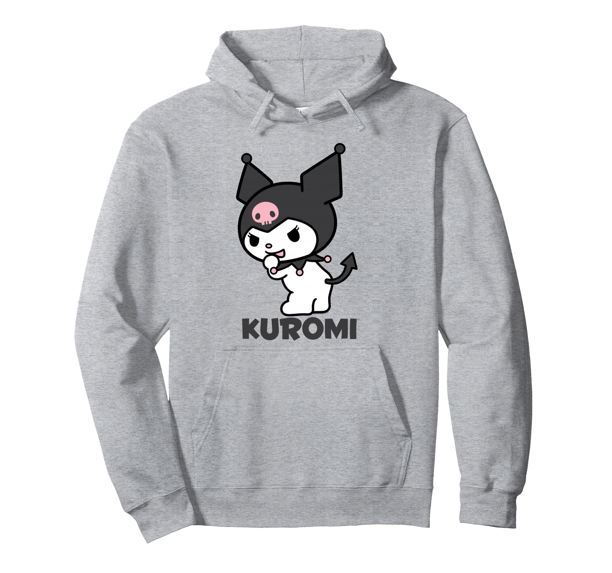 Kuromi Backside Logo Hoodie Pullover Hoodie