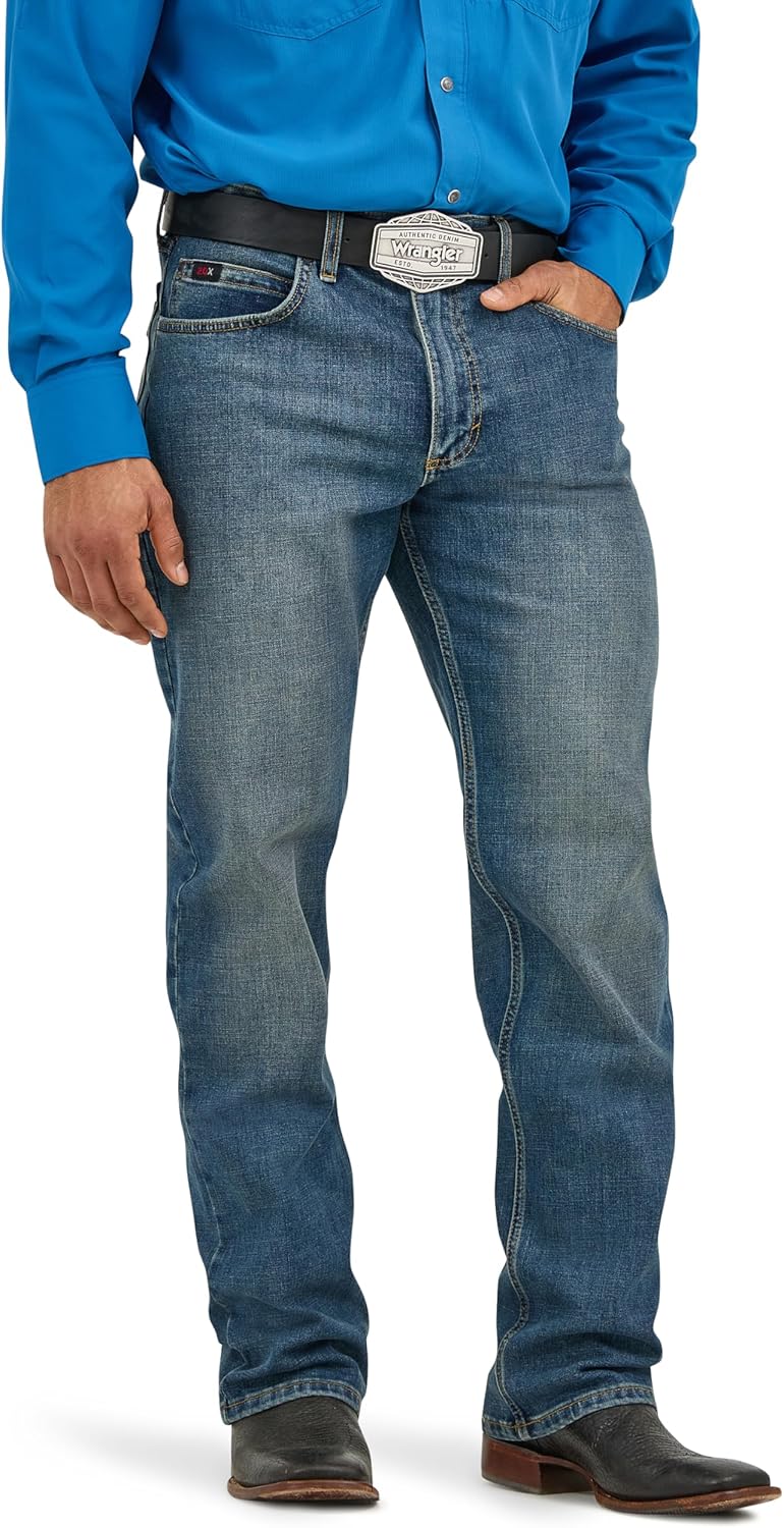 Wrangler Men's 20x Competition Active Flex Relaxed Fit Jean