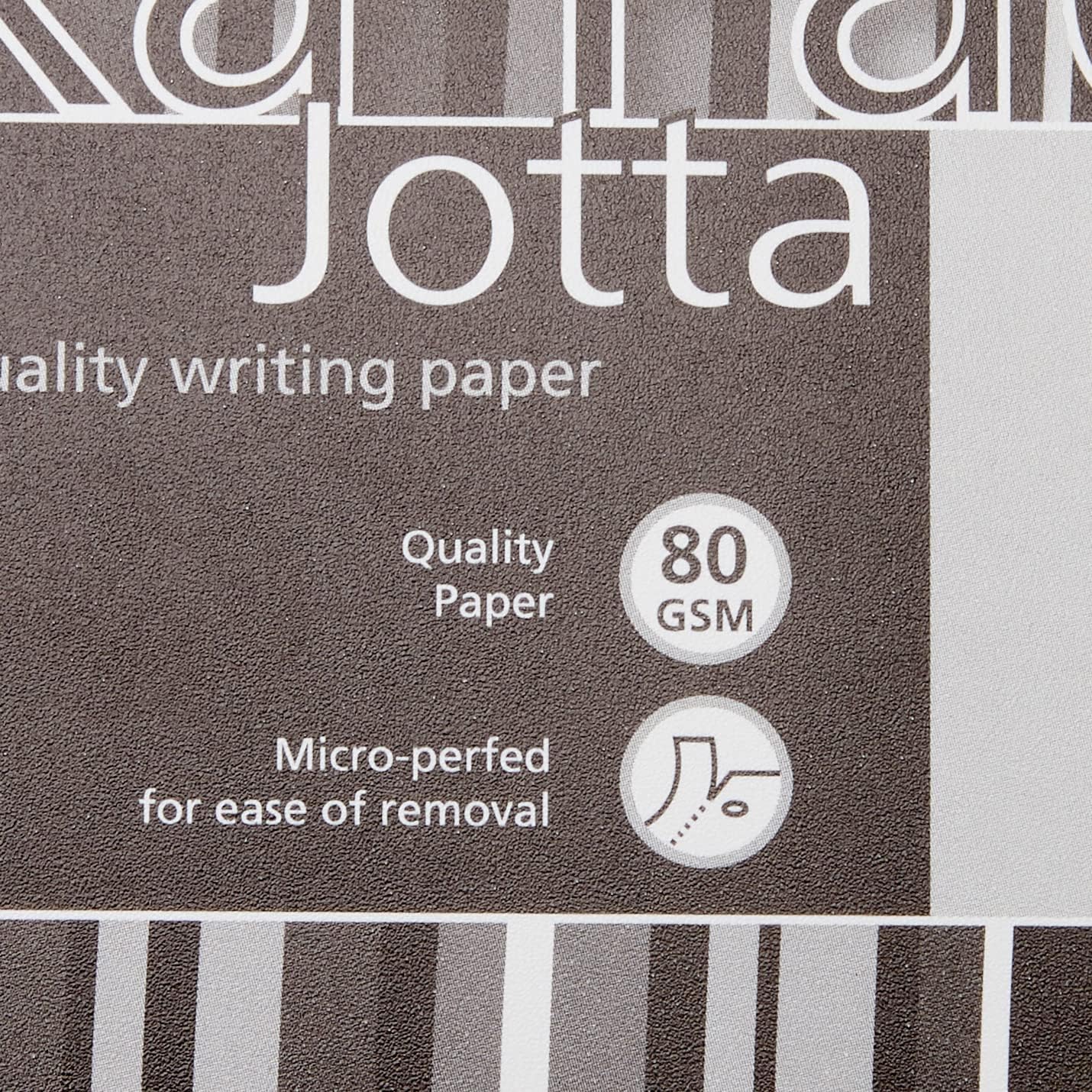 Pukka Pad Jotta Notebook Wirebound Plastic Punched 200pp 80gsm A5 Black Stripes Ref JP021-5 [Pack 3]