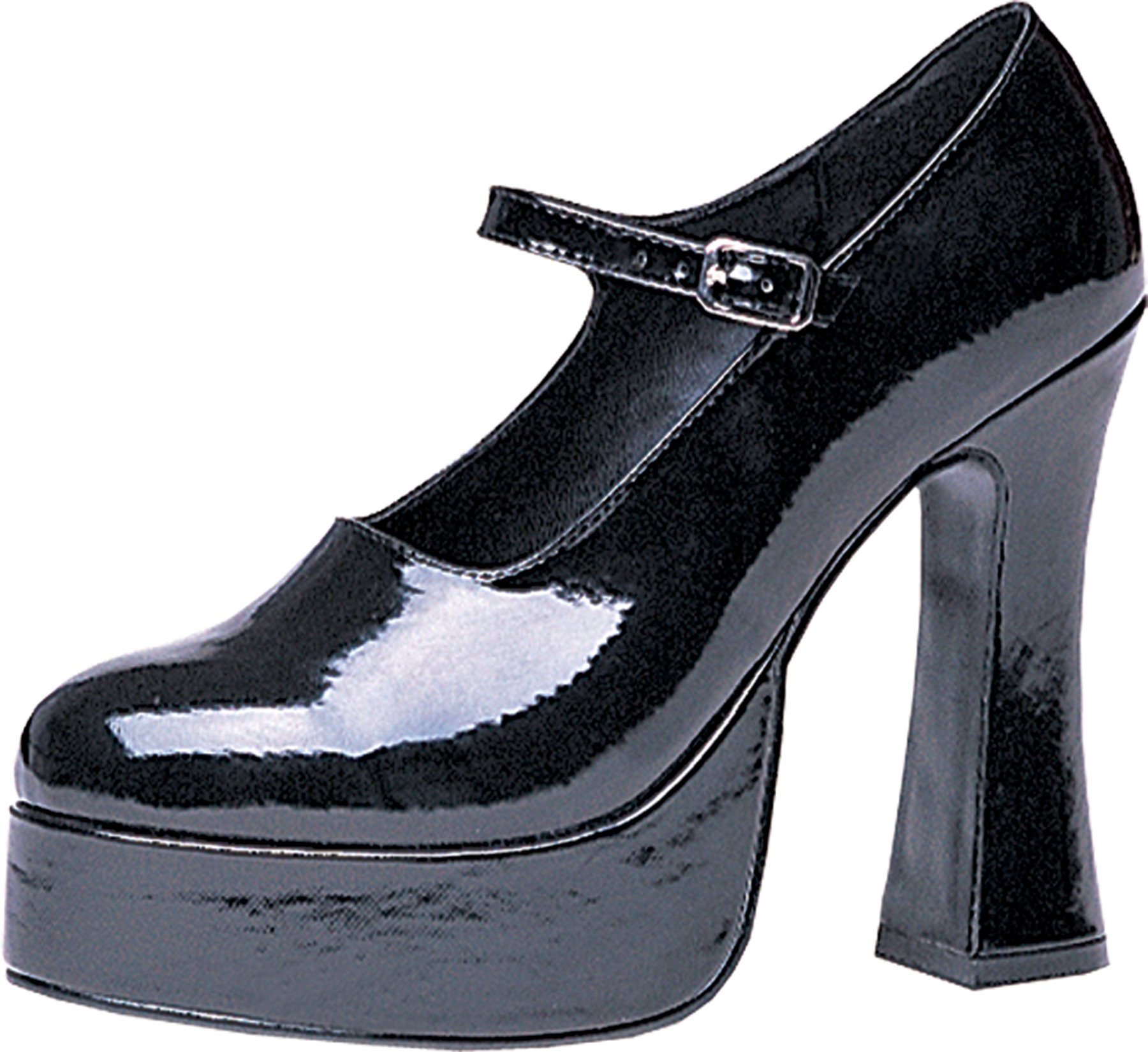 Women's 557-Eden Platform Sandal, Black, 11 M US