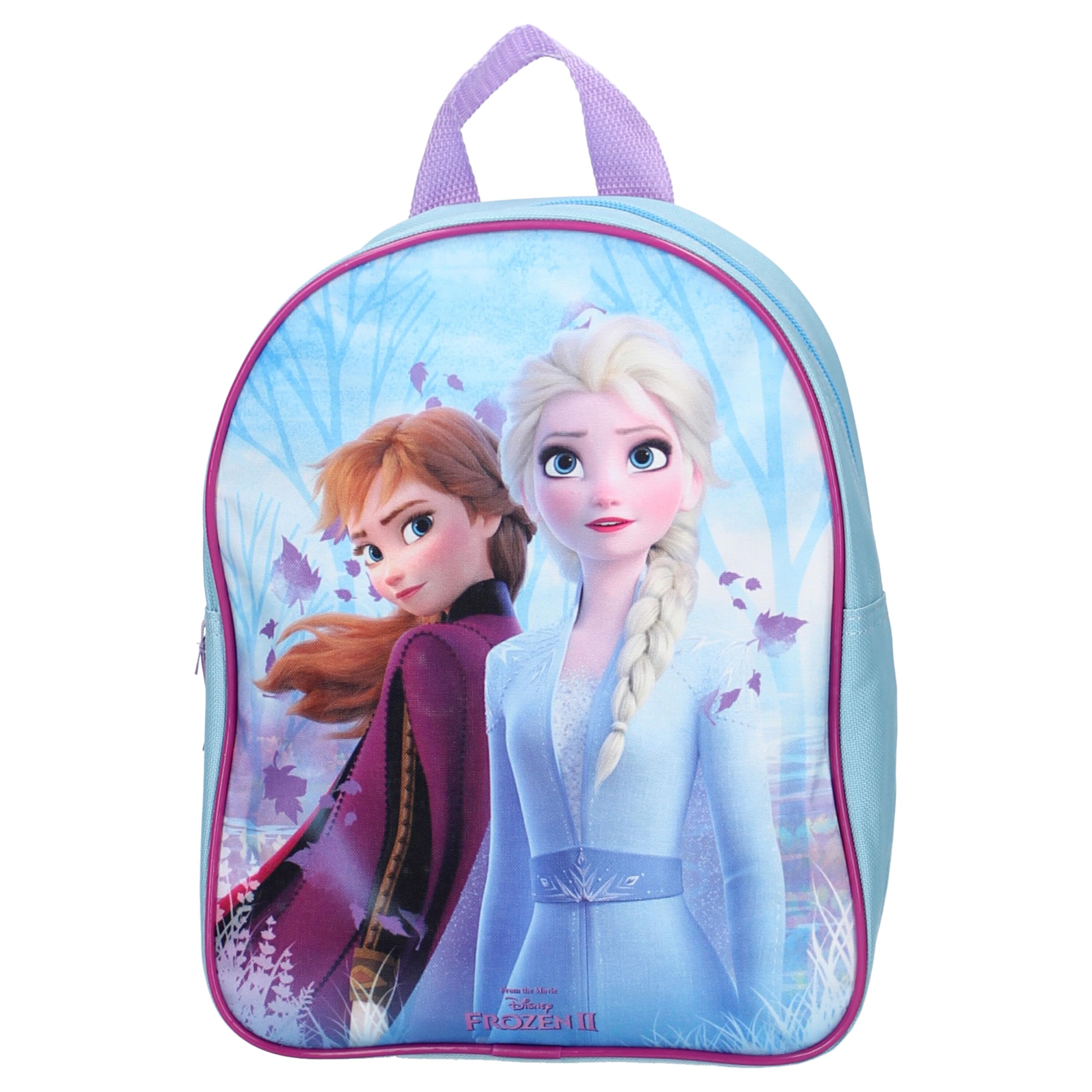 Disney Zaino Frozen, unisex, per bambini, blu, 28, Bagaglio per bambini