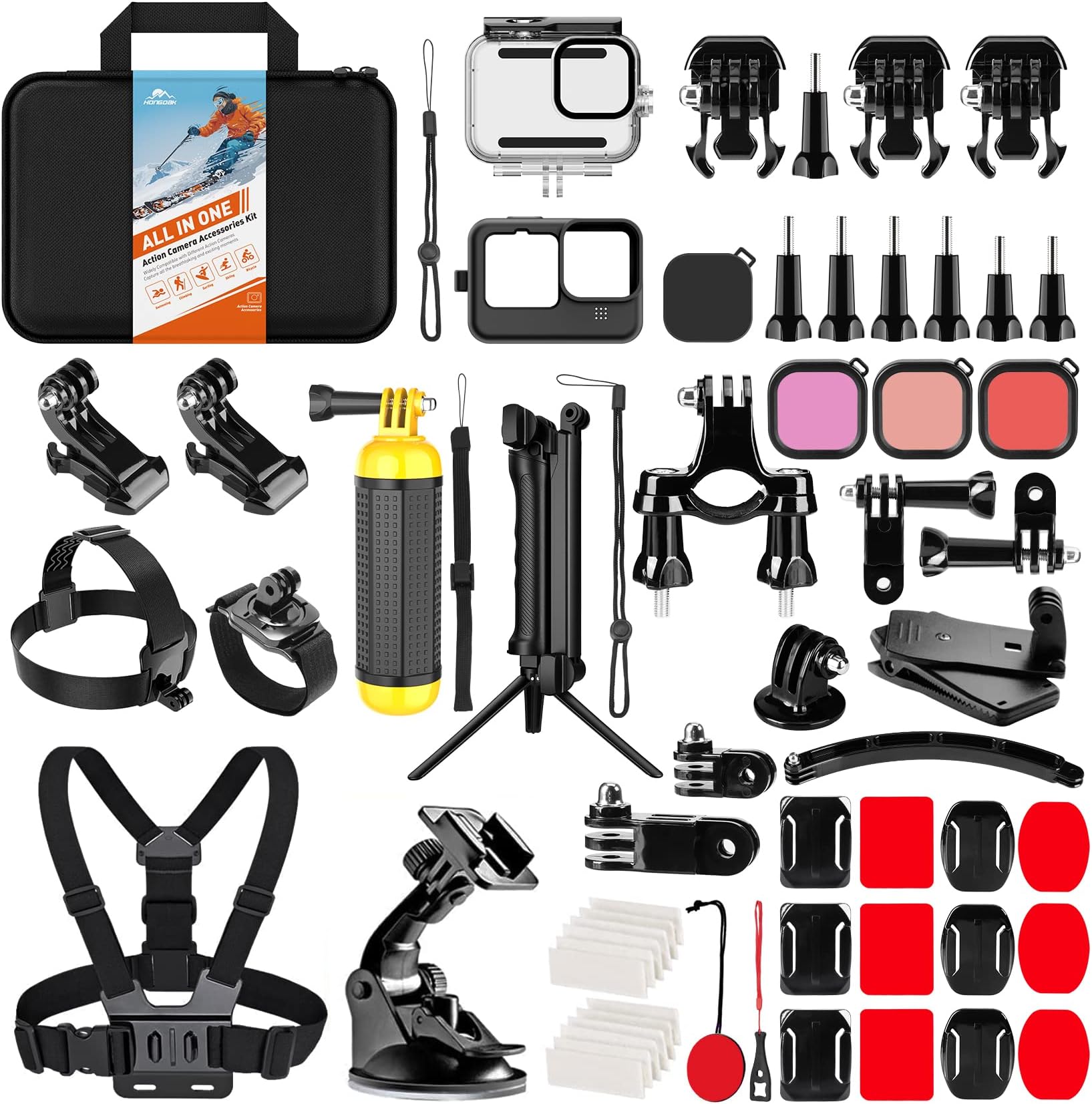 Mini Custodia Rigida Da Viaggio Per Action Camera - Impermeabile, Per GoPro Hero 12/11/10/9/8/7/6/5, DJI Osmo Action, Akaso E Simili - 2