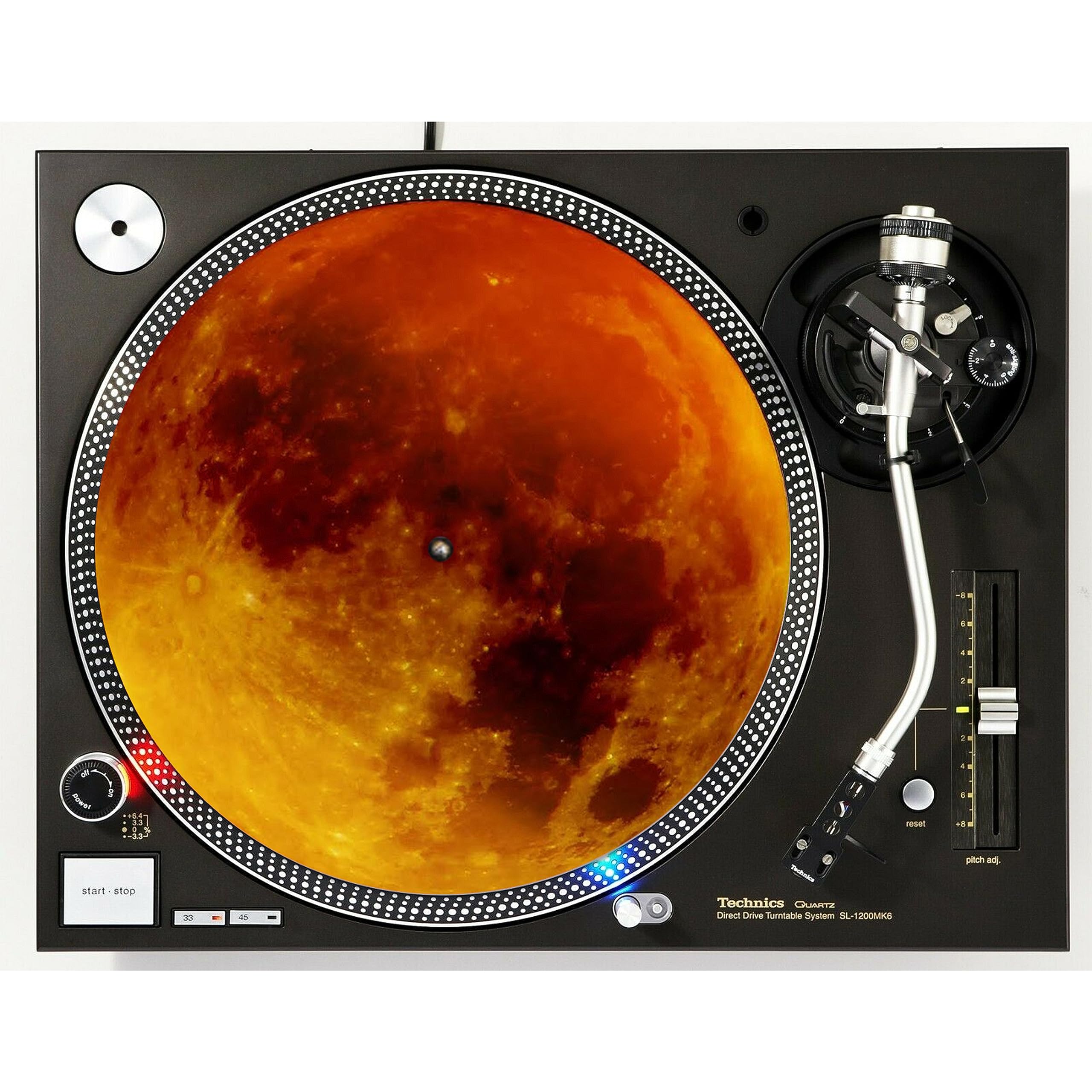 Amazon.com: DJ Blood Moon Lunar Scratch Pad 1200 Vinyl Memorabilia