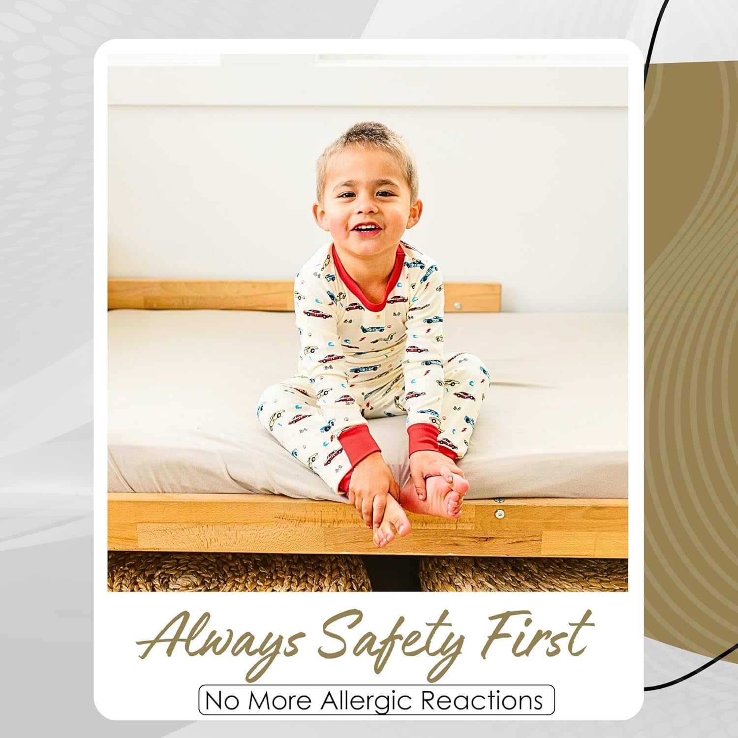 Viscose Baby Pajamas 2-Piece Pajamas for Kids Ultra Soft Comfy Moisture-Wicking, Gentle on Sensitive Skin - Image 5