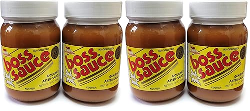 Miniatura 3 de Boss Sauce Suave (paquete de 2, botellas de 16 onzas). Tentador, dulce y picante gourmet después de la puré  Mejora el sabor de cualquier carne,