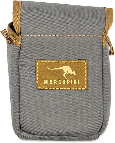 Funda para Telémetro Marsupial Gear - Accesorio Magnético para Estuche de Óptica con Acceso Rápido a Telémetros de Caza con Forro de Vellón para