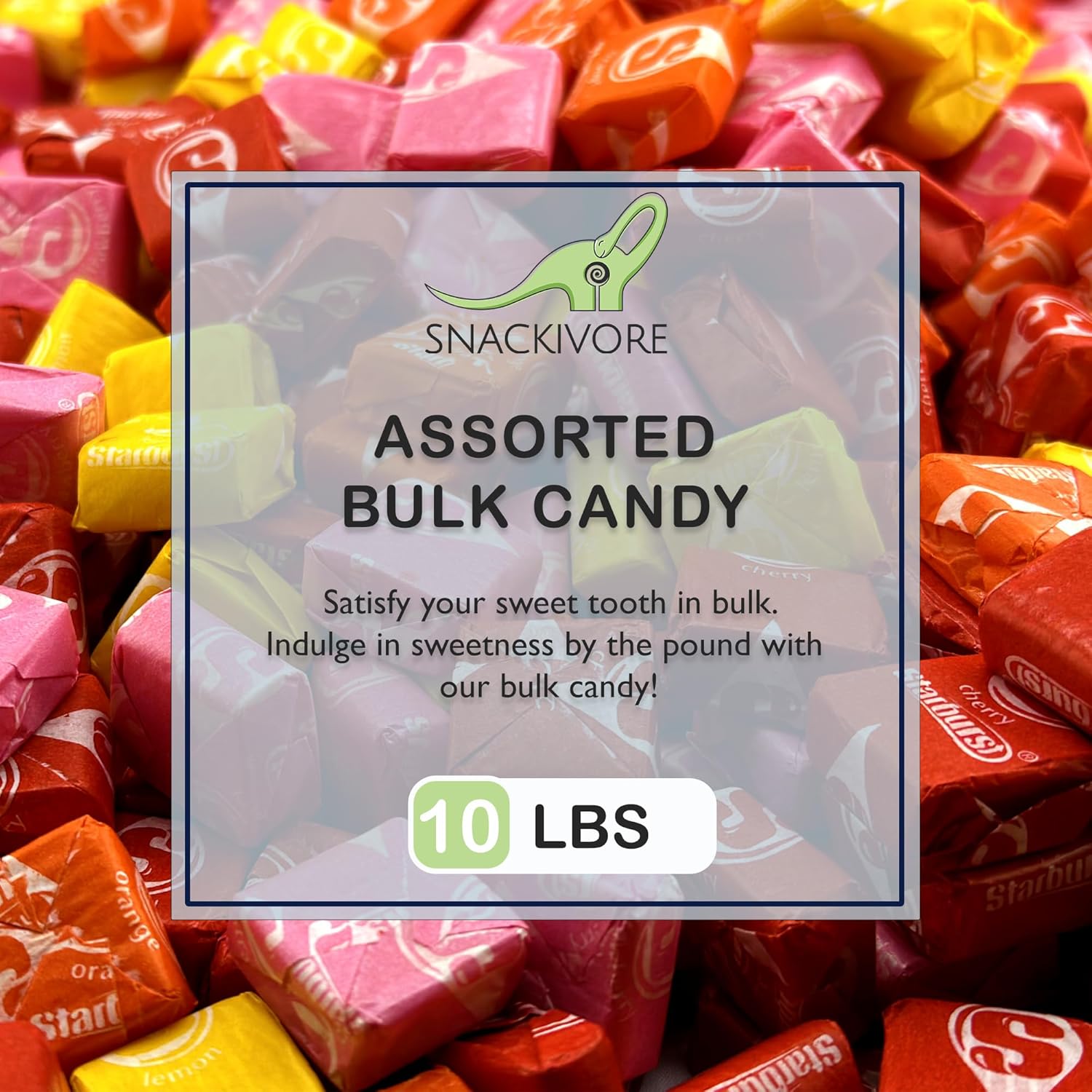 Fruit Chews Bulk 10lb Bag- Individually Wrapped Candy by Inspired Candy