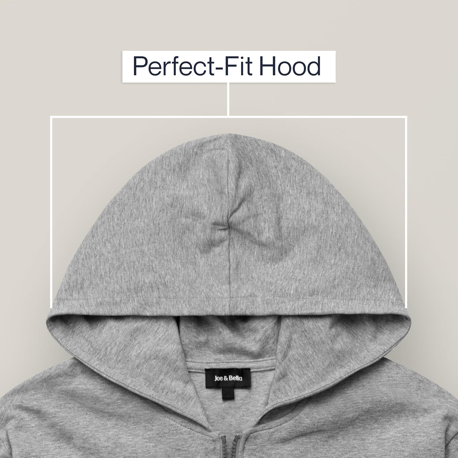 Joe & Bella HoodEase Magnetic Zip Up Mens Hoodie, Self Closing Hoodie - One-Hand Closure, Premium Stretch Fabric