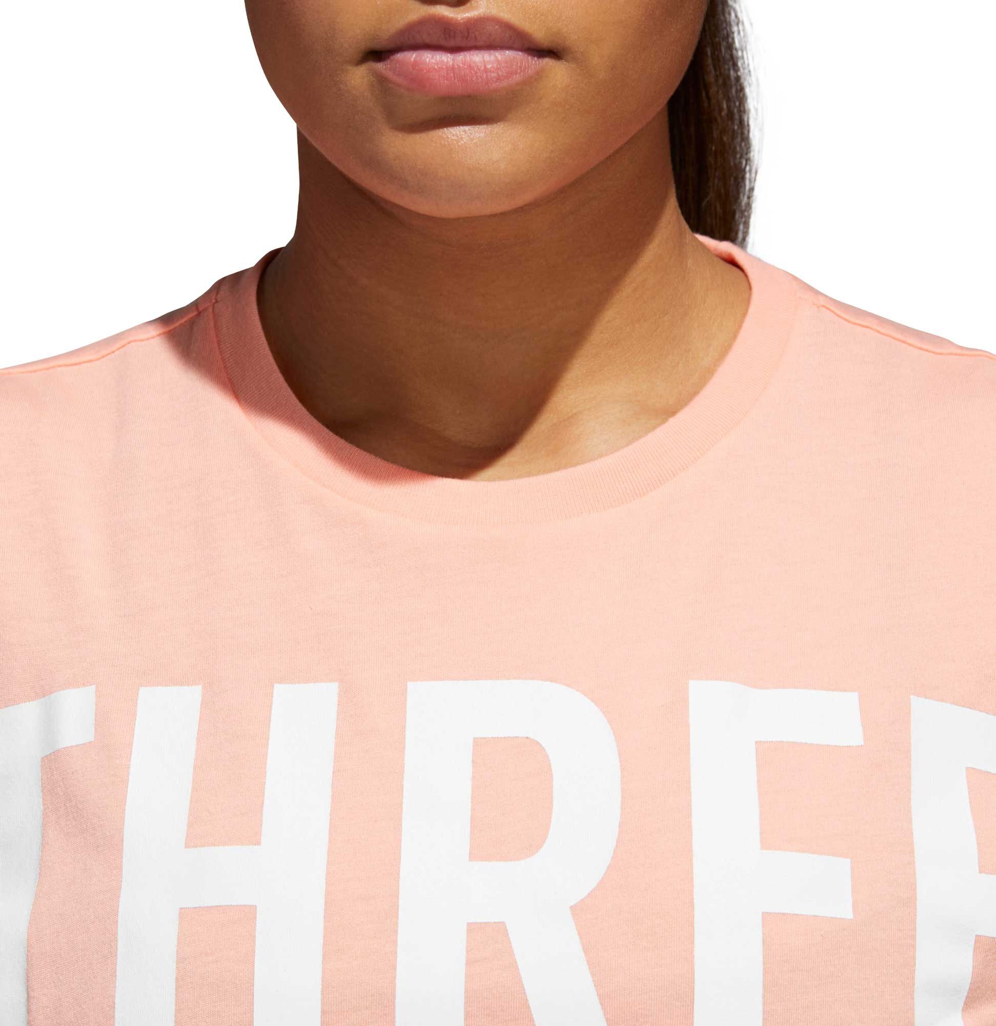 adidas Women's '3 Stripe Life' Muscle Tank Top
