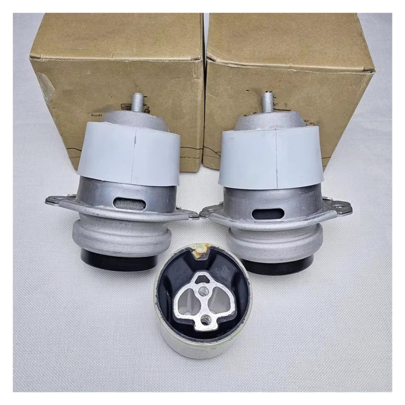 Nokrgqw 3 Pcs For Q7 For Vw For Touareg For Cayenne 3.0 Tdi 3.6L 2007-2015 7L8199131a Engine Mount Replacement Car Engine Mounts(3 Pcs)