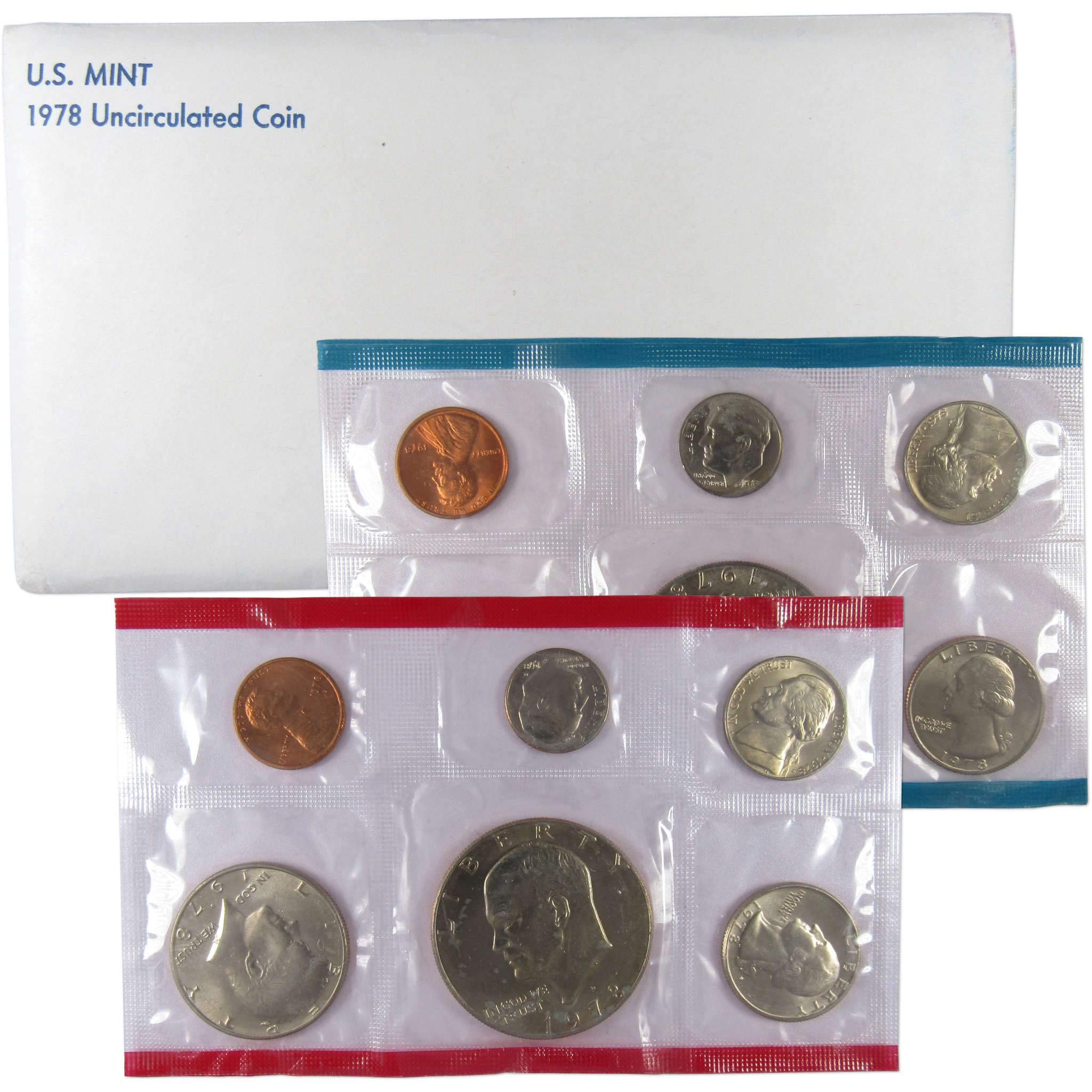 1978 Uncirculated Coin Set U.S Mint Original Government Packaging