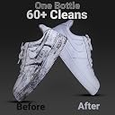 SALCEUS Quick Shoe Cleaning Kit | All-Purpose Shoe Cleaner Solution with Medium Bristle Brush | White Shoes Cleanser for Sports Shoes, & More | Cleaning Kit | Easy Shoe Care & Stain Removal gallery image