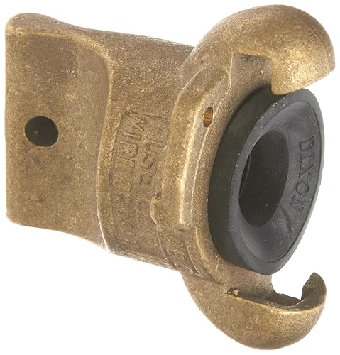 Miniatura 1 de Dixon Air King AB0 - Manguera de aire de latón con 2 lengüetas, acoplamiento universal con extremos en blanco