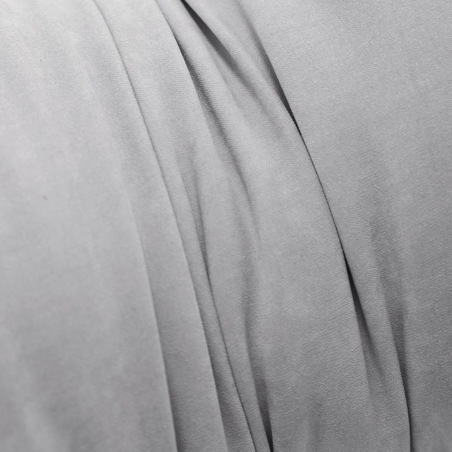 NTBAY Down Alternative Bed Pillows, Pillows Queen Size Set of 2, Machine Washable Pillows for Back, Stomach or Side Sleepers, Soft Hotel Collection Pillows for Sleeping, Light Grey