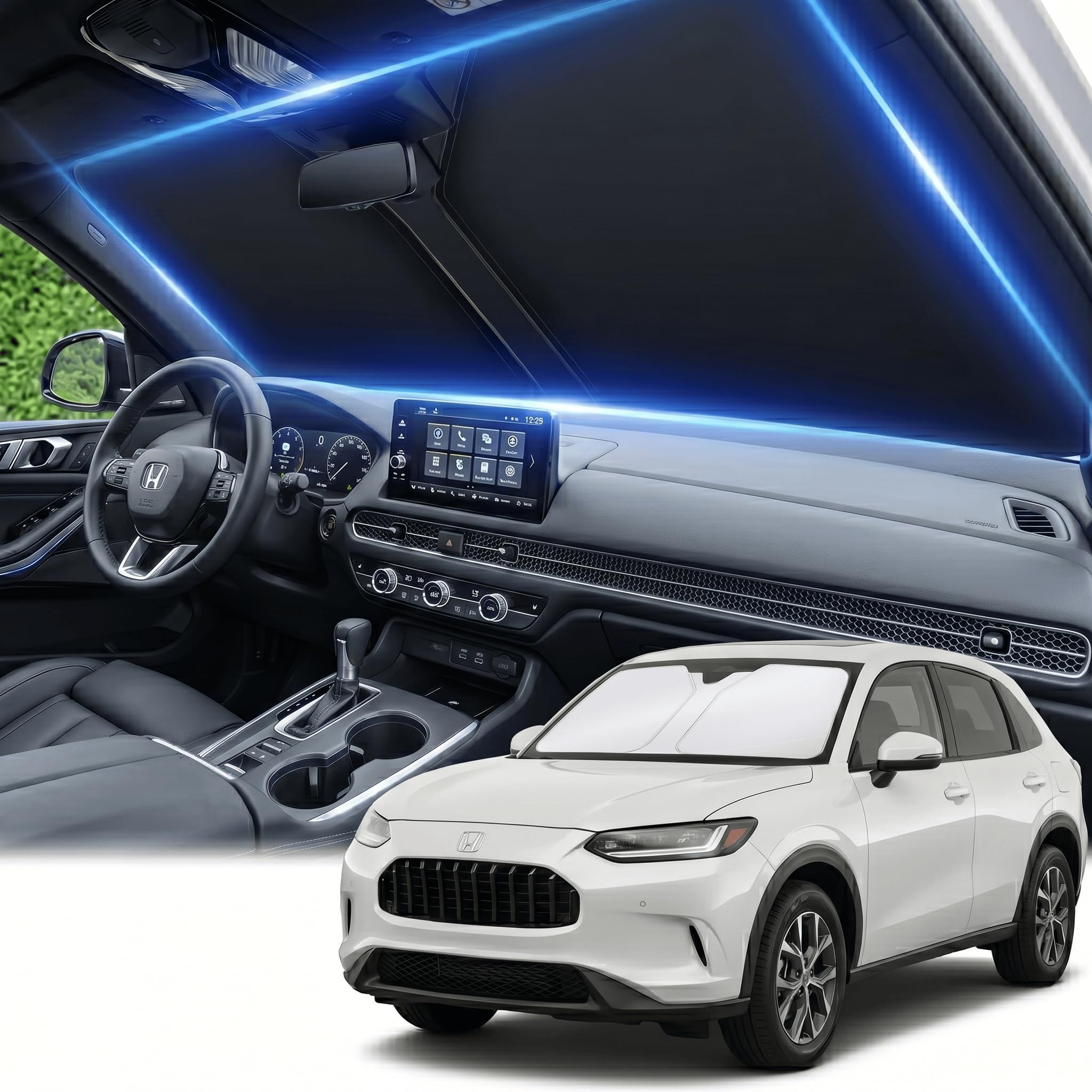 Amazon.com: Windshield Sun Shade for Honda HR-V 2023 2024 2025