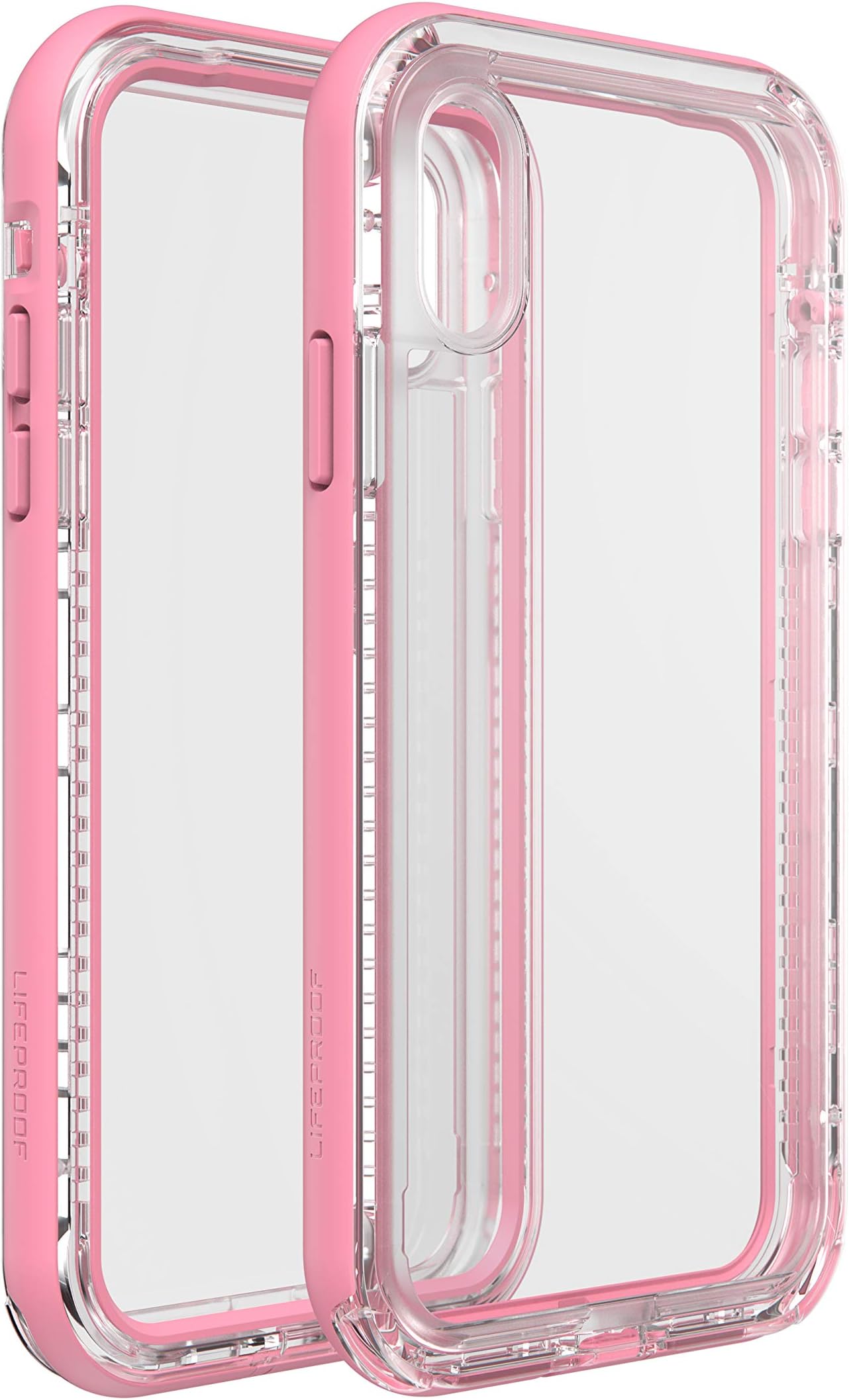 LifeProof for Apple iPhone XR, Slim DropProof, DustProof and SnowProof Case, Next Series, clear/pink