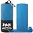 BOGI Microfiber Travel Sports Towel-Quick Dry Towel, Soft Lightweight Microfiber Camping Towel Absorbent Compact Travel Towel for Camping Gym Beach Yoga Swimming Backpacking (S:16\'\'x32\'\',2Pcs-Blue)