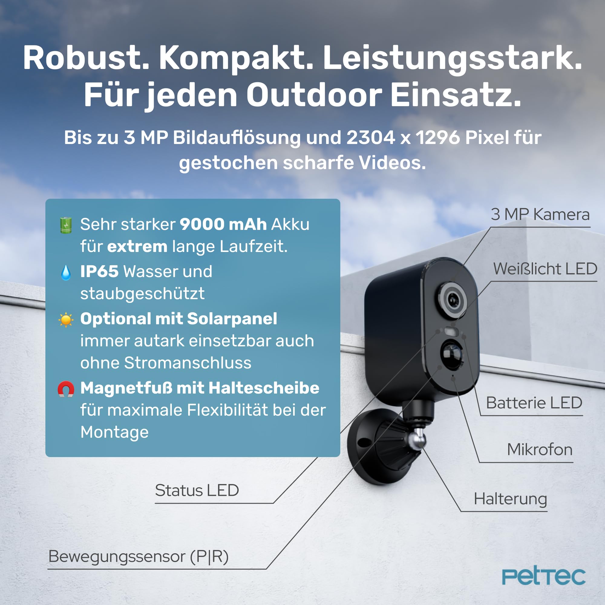 Pet Cam Free 4G - Telecamera per animali domestici