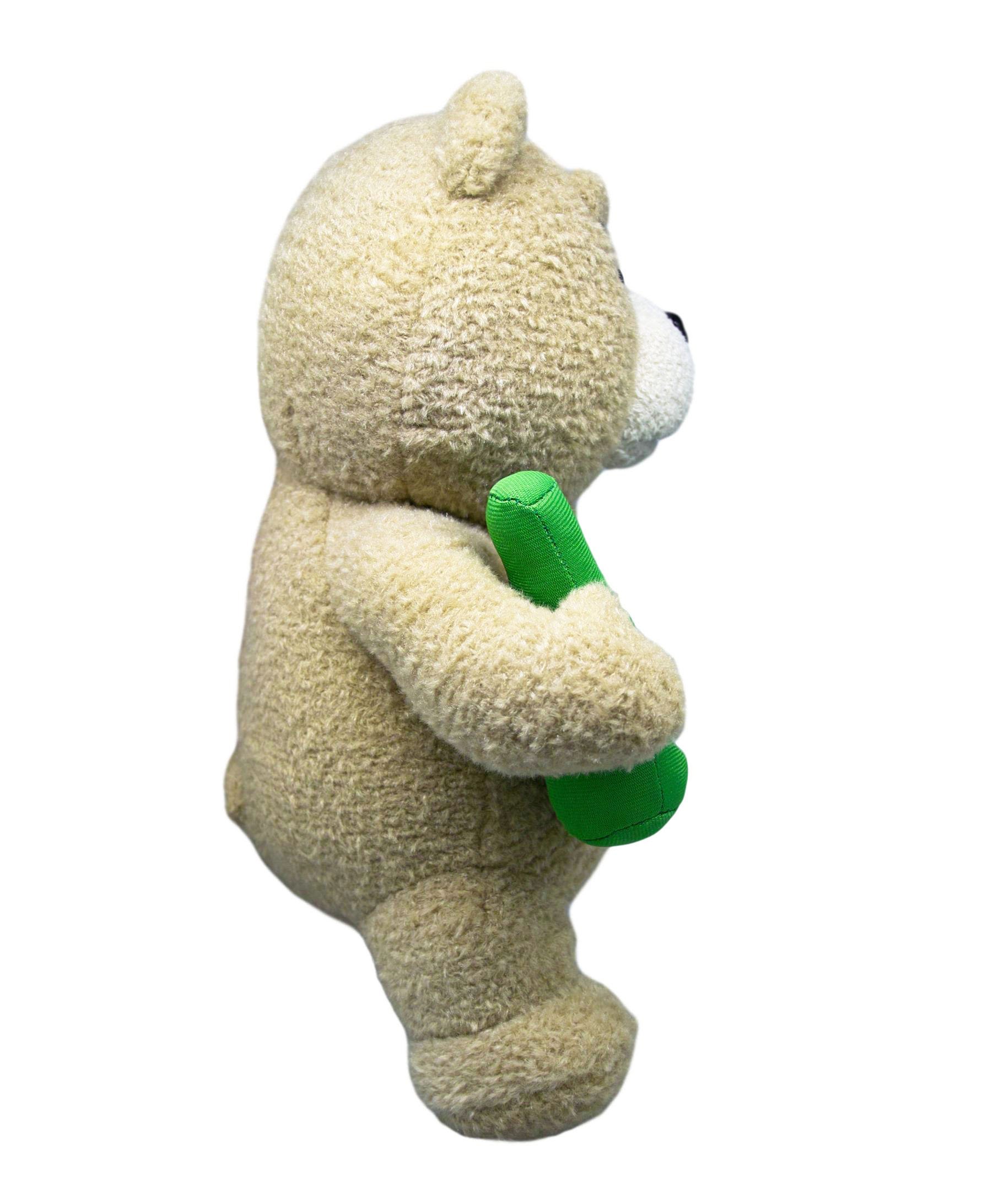Teddy Bear Holding Beer From The Movie Legalize Ted Fun Cute Plush Gift Green Bottle 12 Amazon Ae Toys