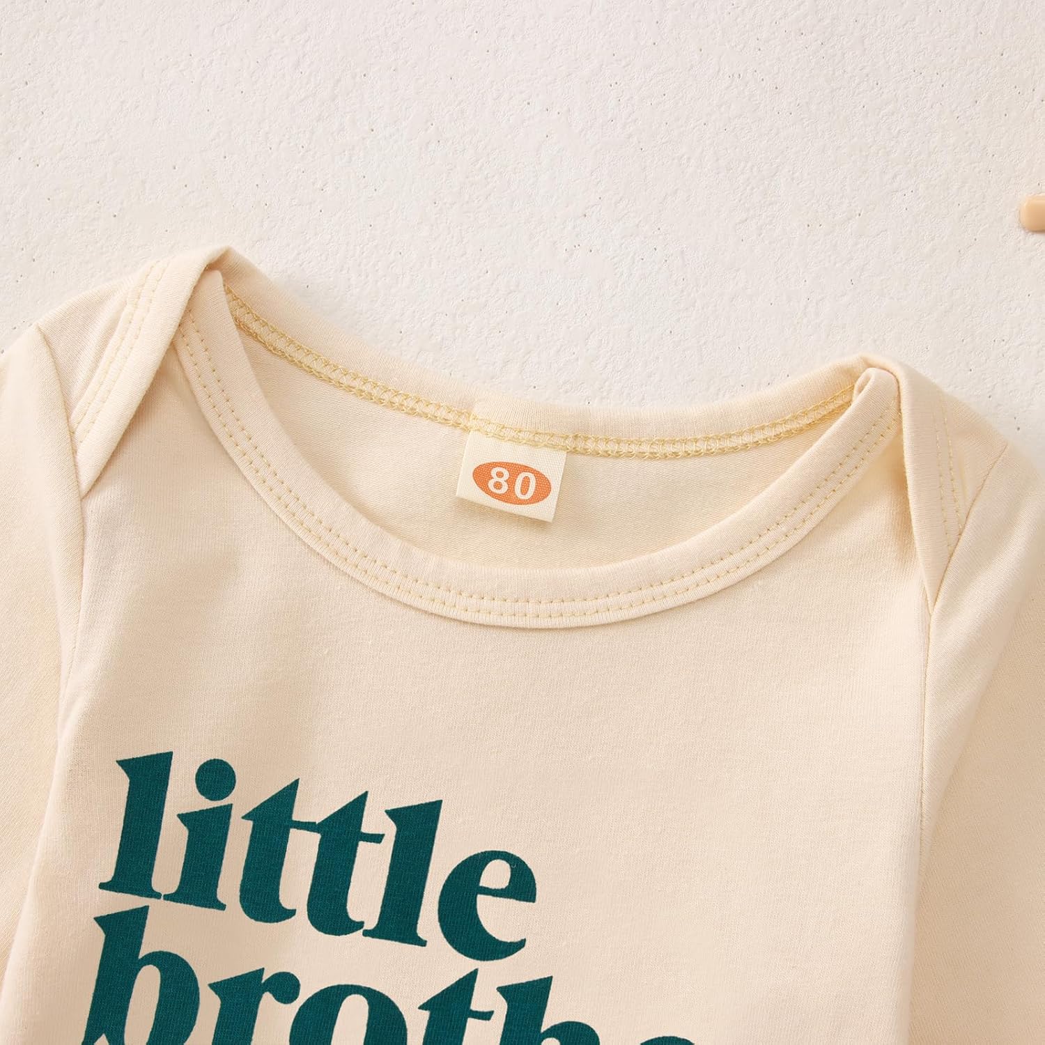 CM C&M WODRO Little Brother Newborn Outfit Baby Boy Announcement Bodysuit Lil Bro Onesie Romper Infant Coming Home Clothes - Image 5