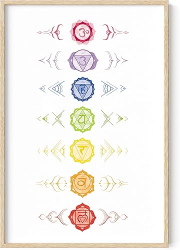 Miniatura 64 de HAUS AND HUES Pósteres Groovy - Arte de pared retro de los años 70, decoración de habitación hippie, carteles trippy para dormitorio, póster Rays