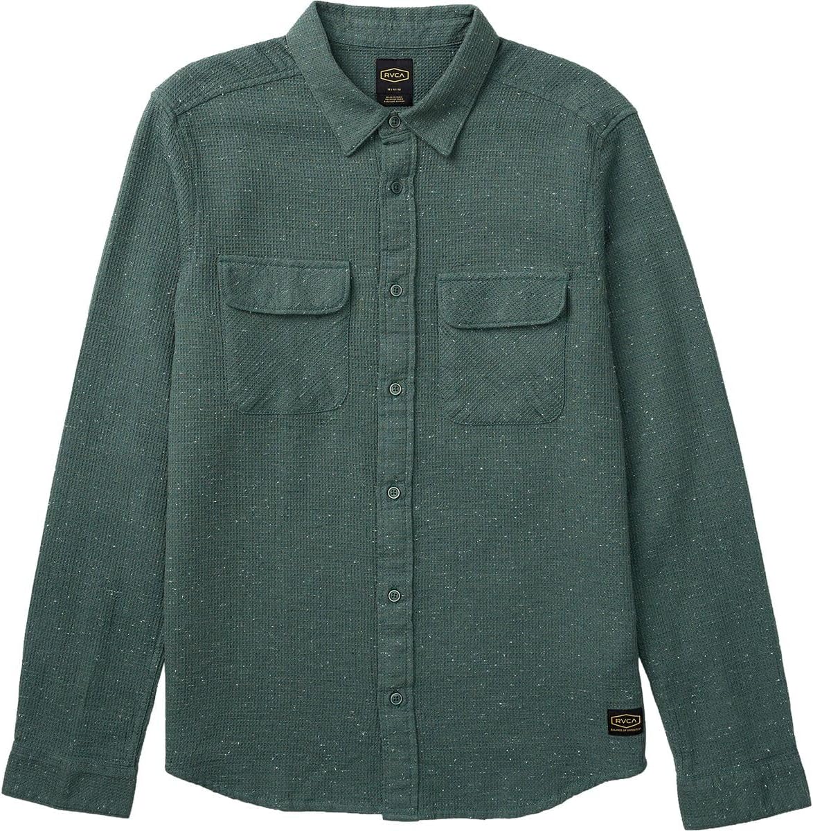 RVCA Mens Dayshift Flannel Long Sleeve - Image 4