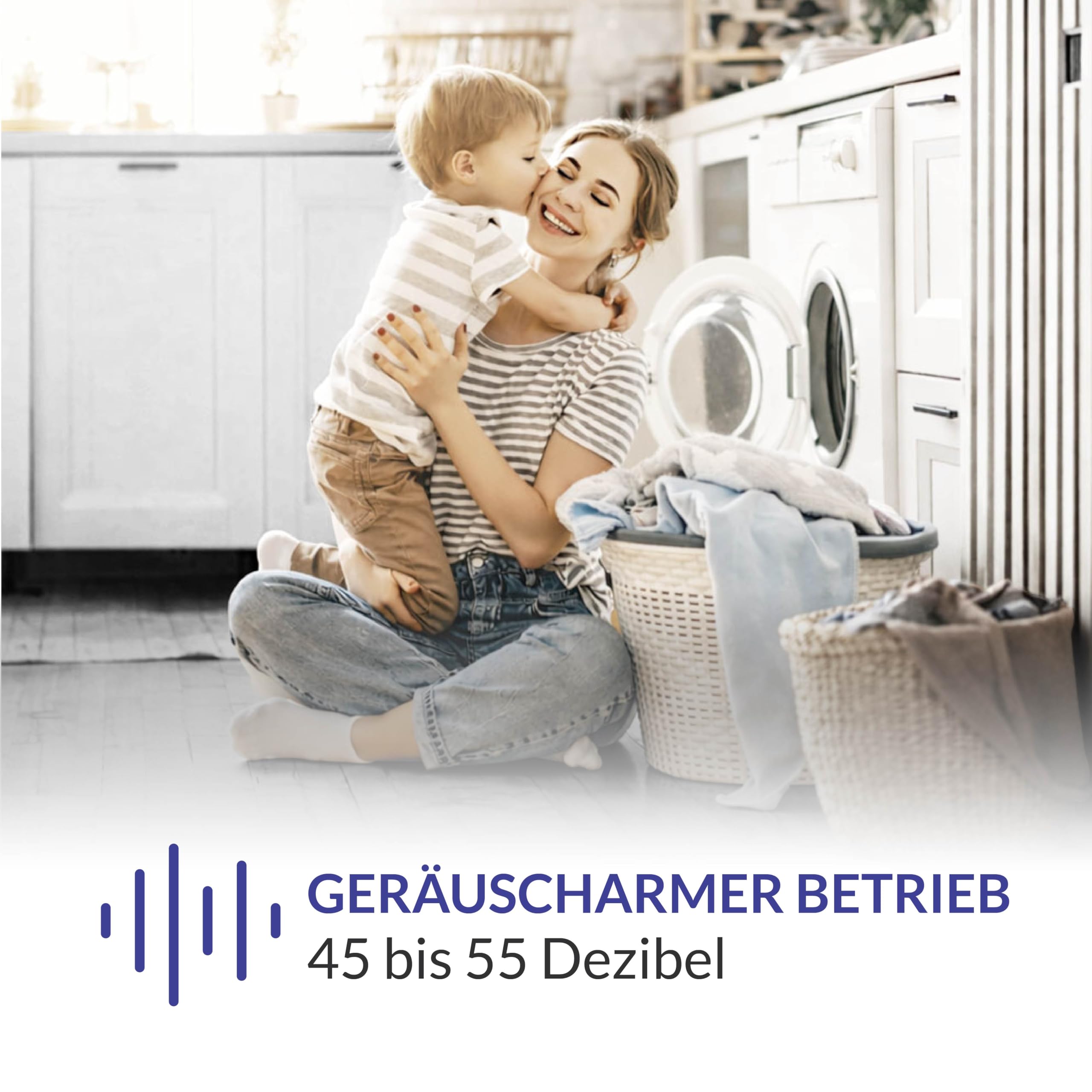 Aquamatix Kleinhebeanlage Hebeanlage 600 W mit Häcksler, Abwasserhebeanlage bis 10 m Förderhöhe, mit 3 Einlässen, für WC, Dusche und Waschbecken