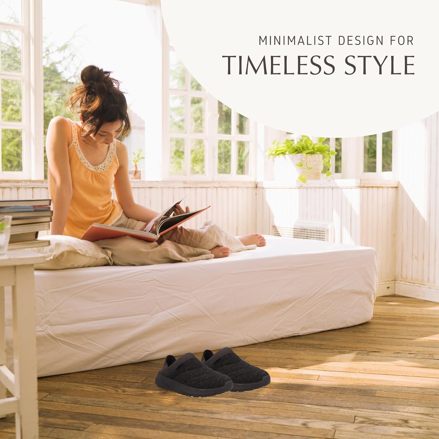 CMP SYNESYS Women’s Felt Indoor Slippers – 2 in 1 Convertible Slip-On Shoes with Fold Down Heel & EVA Sole – Stylish & Comfortable - Image 5