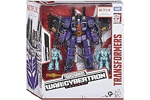 Transformers Skywarp Netflix War for Cybertron Trilogy Voyager Class Hotlink Battle 3-Pack...