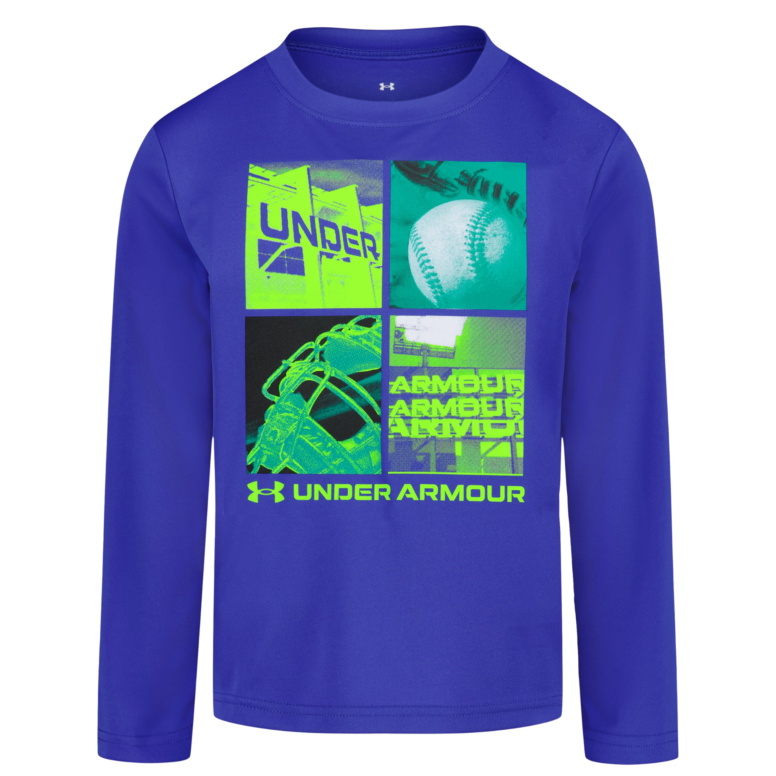 Under Armour Boys' Long Sleeve Logo Graphic T-Shirt, Relaxed Fit