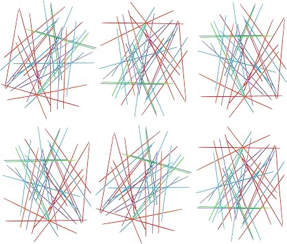 Gamie Plastic Pick-Up Sticks - Pack of 12 Sets 372 Sticks Total, Each Set with 31 Sticks & Instructions, Classic Pickup Sticks Game for Kids, Party Favors & Carnival Prizes