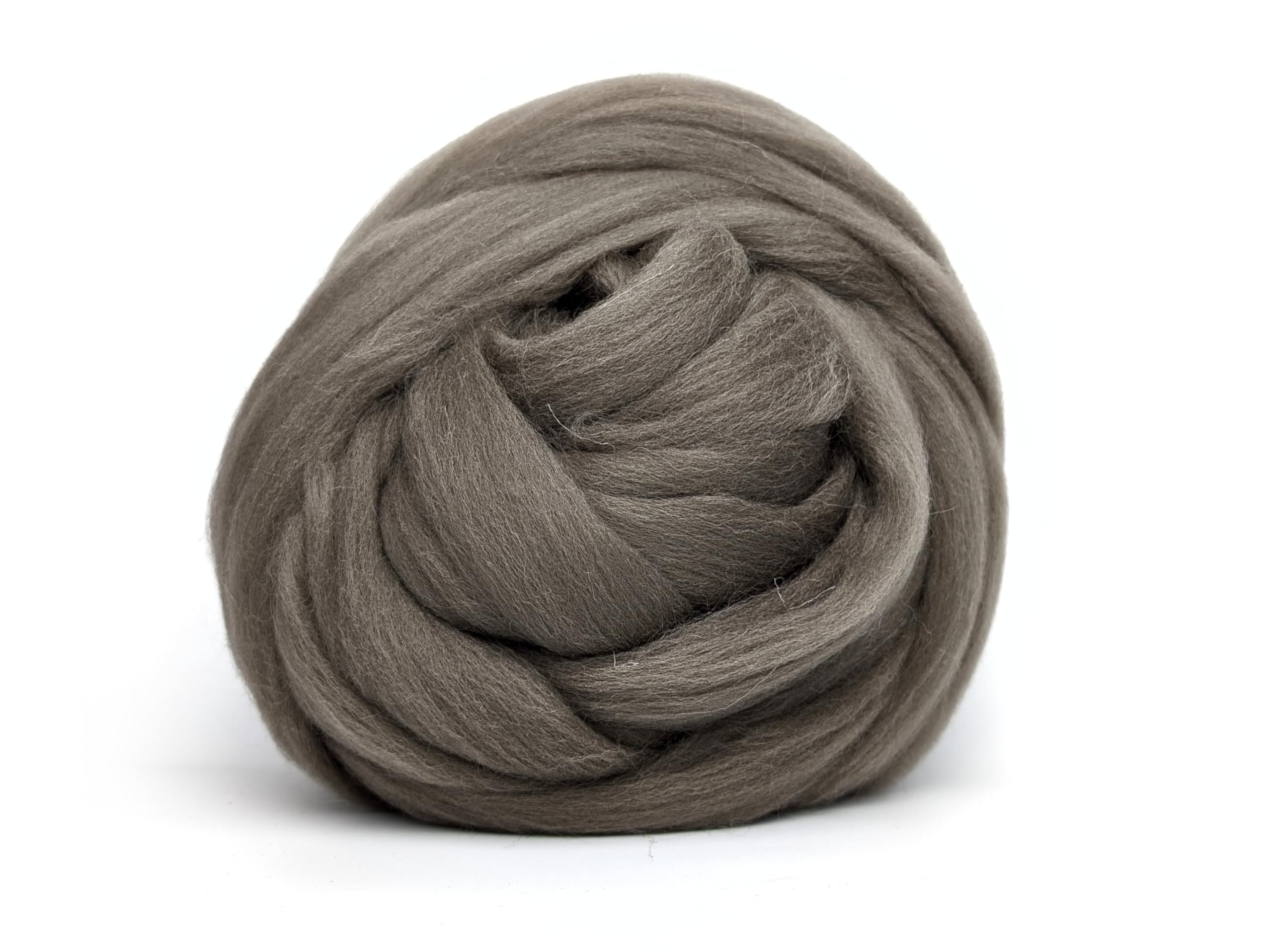 Chunky Wool - Brown - for arm Knitting Chunky Blanket Weaving Felting Jumbo Yarn Giant Wool Soft 1000g (1kg) (2.2lb) โ image 1