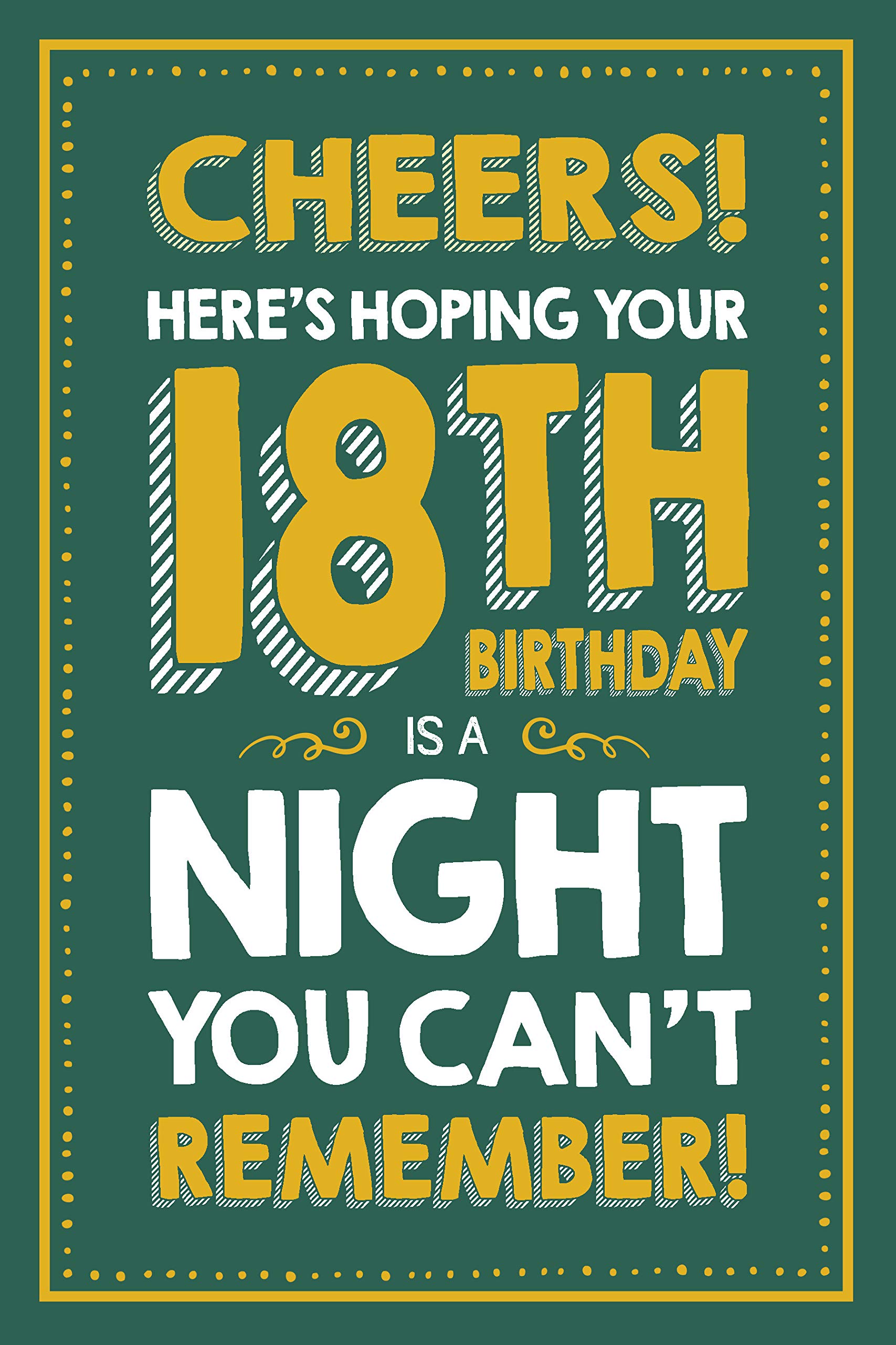 18th Birthday Card For Him, Funny 18th Birthday Card Men, Happy 18th Birthday Card Him, 18th Birthday Male Card, Greetings Card