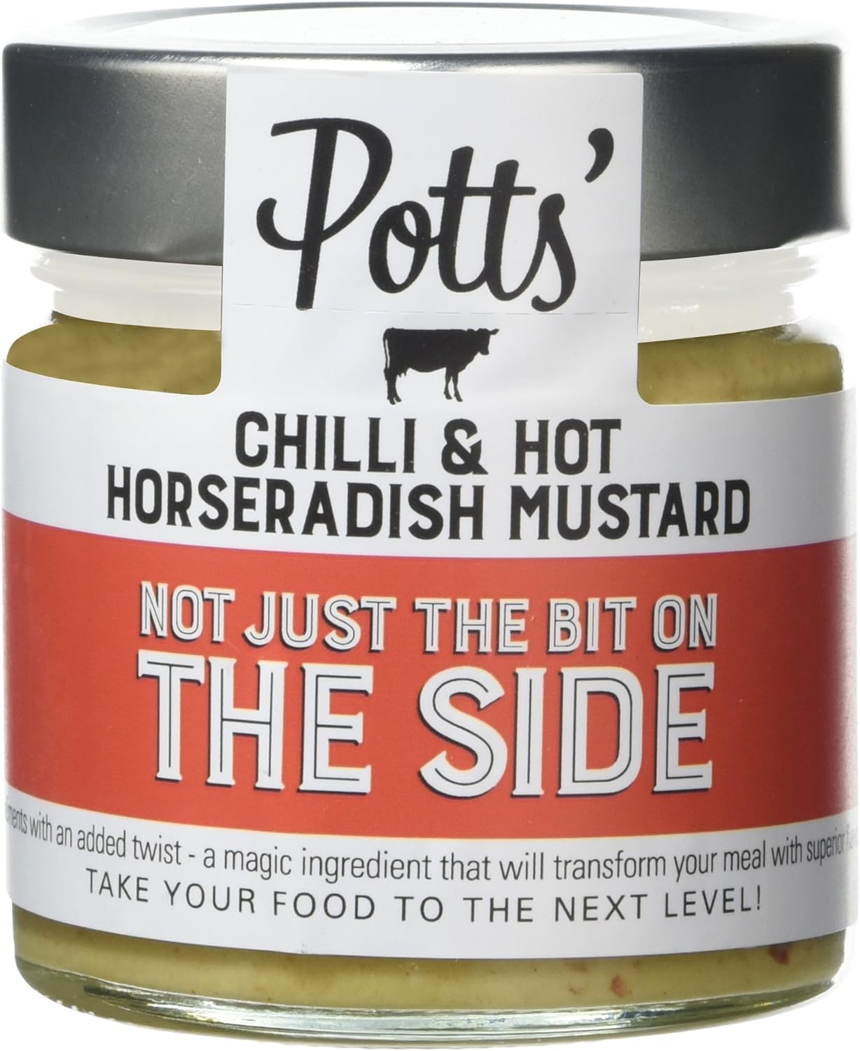 Potts' Chilli Hot Horseradish and Mustard Sauce (Pack of 6) Amazon.co