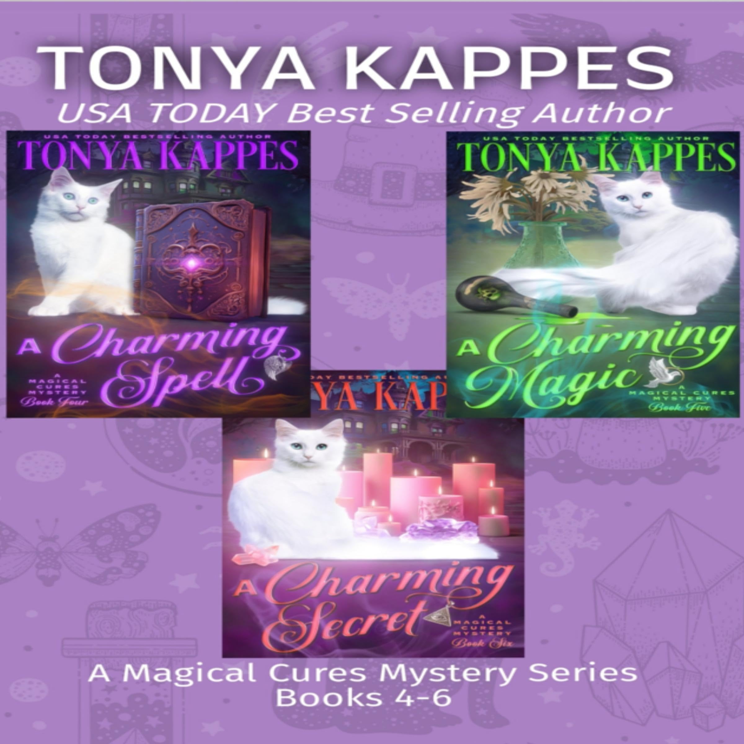 Cover art for Magical Cures Mystery Series, Books 4-6