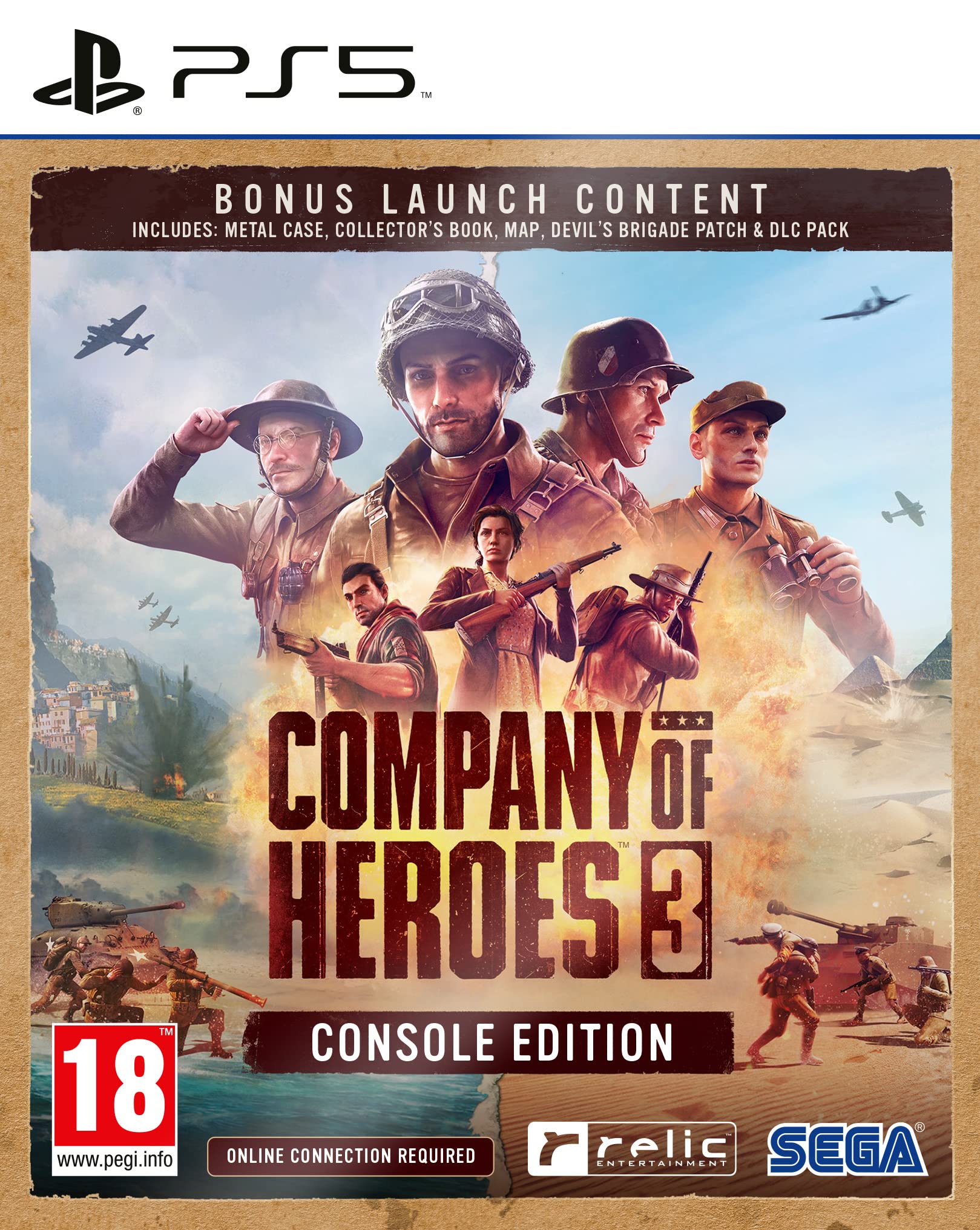 Sega Company Of Heroes 3 | Launch Edition | Playstation 5 (B0C36ZPDPC) Amazon Price History, Amazon Price Tracker