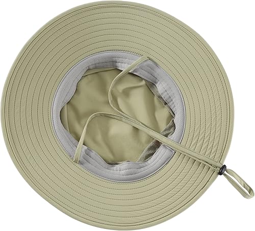 Miniatura 4 de Home Prefer Sombrero de sol para hombre UPF50+ Sombrero de pescador ligero de ala ancha Sombrero de pesca