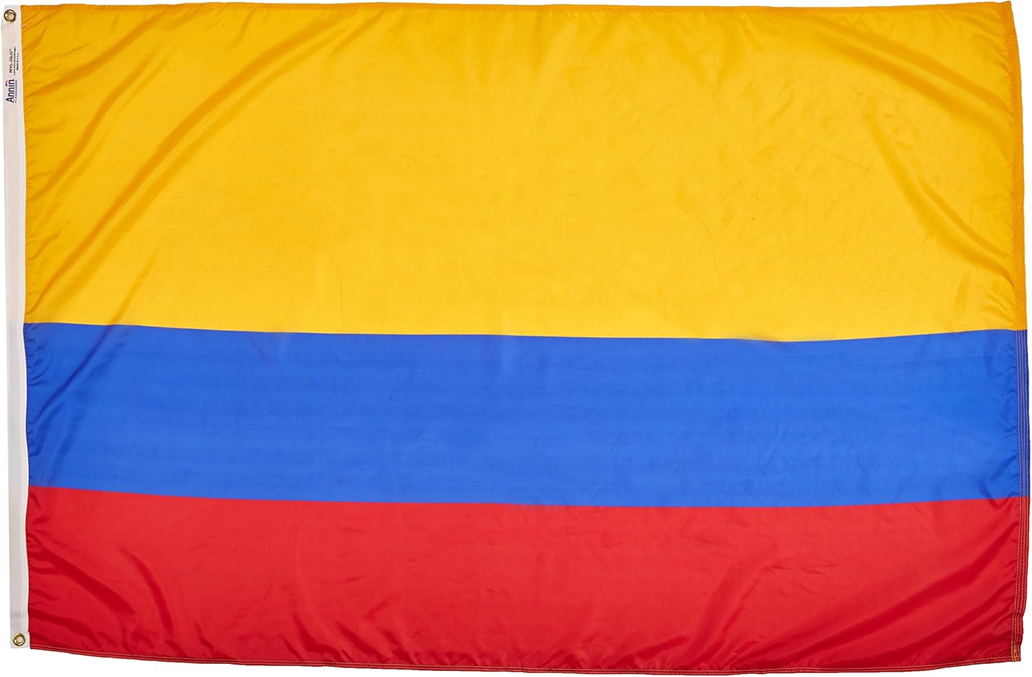 Annin Flagmakers Colombia Flag USA-Made to Official United Nations Design Specifications, 4 x 6 Feet (Model 191767)