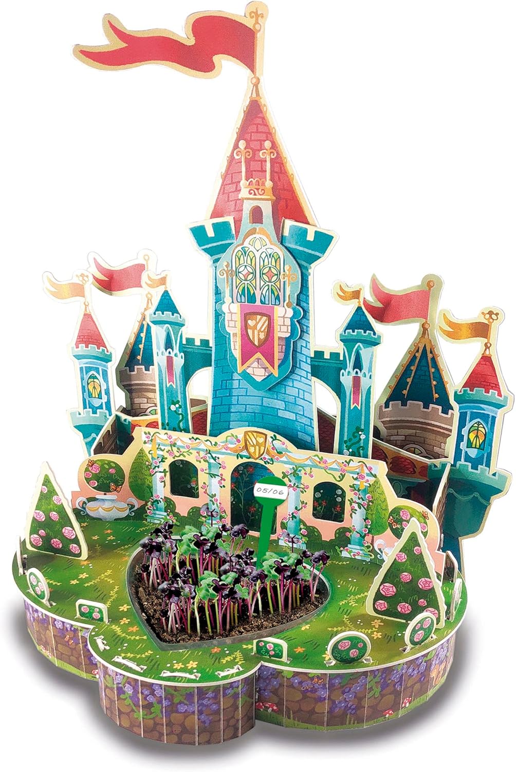 EDUCA BORRAS 19468 3D Dream Garden 2in1 Castle, Assorted