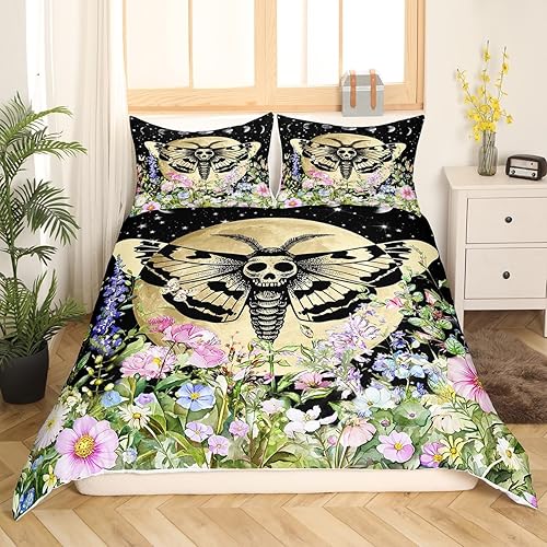 Miniatura 10 de Manfei Juego de funda de edredón de oso rústico, tamaño King, funda de edredón de tablones de madera vintage con 2 fundas de almohada, juego de ropa